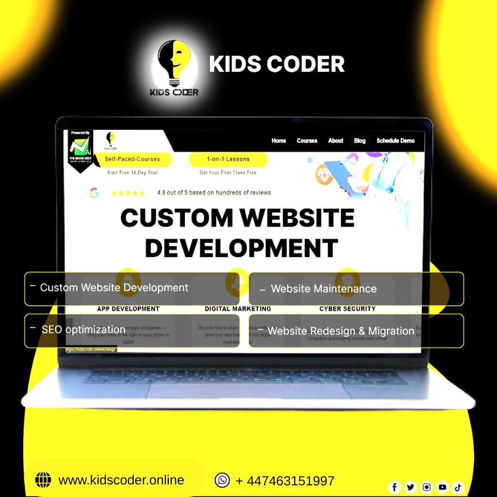 Empowering Young Minds How Kids Coder Builds the Future of Tech